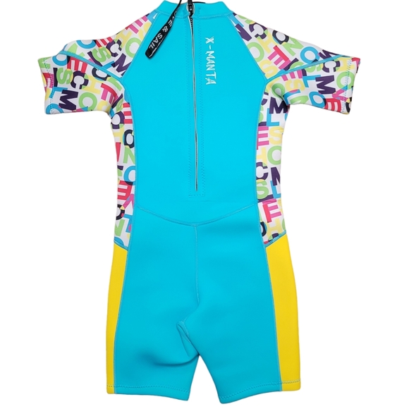 NWOT Dive & Sail Kids Wetsuit  Thermal Neoprene One Piece Short Sleeves XL - Picture 5 of 13